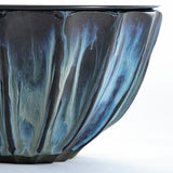 Water Container with Takatori Aurora Glaze Shinogi Patternx