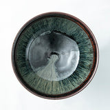 Tea Bowl with Takatori Kiyu Pierced Carved High Base